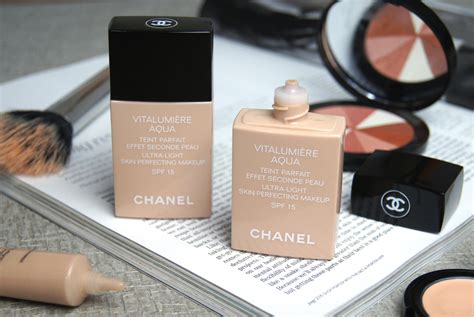 chanel vitalumiere aqua review compact|chanel vitalumiere aqua foundation reviews.